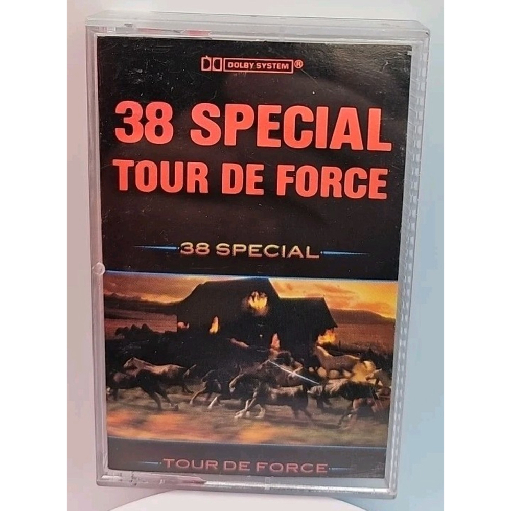 38 Special Tour De Force (Cassette Tape, 1983, A&M Records) CS 4971